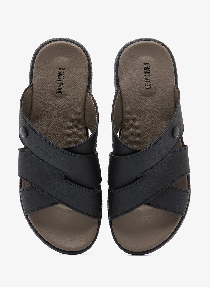 Robert Wood Mens Arabic OMANI Fashion Slipper - Image 4